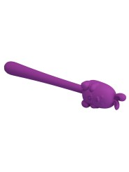 PRETTY LOVE - SCHATTIGE KONIJN FLIRTING STICK FLEXIBELE VIBRATOR USB O