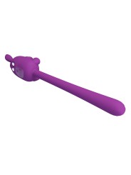 PRETTY LOVE - VIBRATORE FLESSIBILE A FORMA DI CONIGLIETTO, RICARICABIL