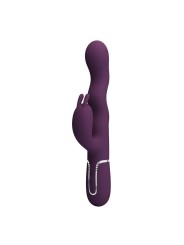 PRETTY LOVE - VIBRADOR LOURSEN RABBIT COM MOVIMENTO DE IMPULSO E 7 VIB