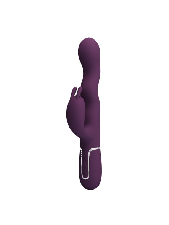 PRETTY LOVE - LOURSEN RABBIT VIBRATOR MET STOOTBEWEGING EN 7 VIBRATIES