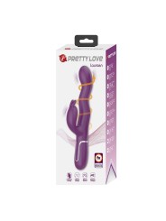 PRETTY LOVE - VIBRADOR LOURSEN RABBIT COM MOVIMENTO DE IMPULSO E 7 VIB