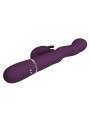 PRETTY LOVE - VIBRADOR LOURSEN RABBIT COM MOVIMENTO DE IMPULSO E 7 VIB
