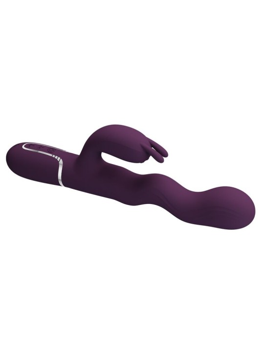 PRETTY LOVE - VIBRADOR RABBIT LOURSEN CON MOVIMIENTO OSCILANTE Y 7 VIB