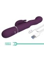 PRETTY LOVE - VIBRADOR RABBIT LOURSEN CON MOVIMIENTO OSCILANTE Y 7 VIB