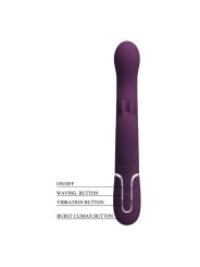 PRETTY LOVE - VIBRATORE A FORMA DI CONIGLIO LOURSEN CON MOVIMENTO DI S