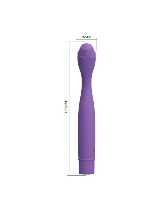 PRETTY LOVE - VIBRATEUR POINT G FLEXIBLE HENRY VIOLET