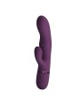PRETTY LOVE - ZACH OPLAADBARE VIBRATOR MET STOOTFUNCTIE EN KONIJNENVOR