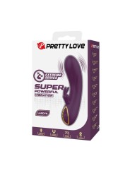 PRETTY LOVE - VIBRATORE A FORMA DI CONIGLIO RICARICABILE LANDYN, 10 FU