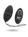 WOMANVIBE - ALSAN EGG CONTROLE REMOTO PRETO SILICONE PRETO