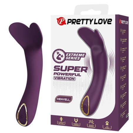 PRETTY LOVE - KENYELL RECHARGEABLE VIBRATOR 10 FUNCTIONS PURPLE