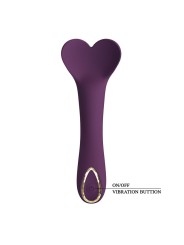 PRETTY LOVE - KENYELL RECHARGEABLE VIBRATOR 10 FUNCTIONS PURPLE