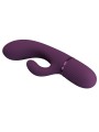 PRETTY LOVE - MARGIE VIBRADOR COELHO RECARREGÁVEL COM 10 FUNÇÕES ROXO