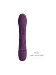 PRETTY LOVE - ROCCO WIEDERAUFLADBARER HASENVIBRATOR MIT 10 FUNKTIONEN,
