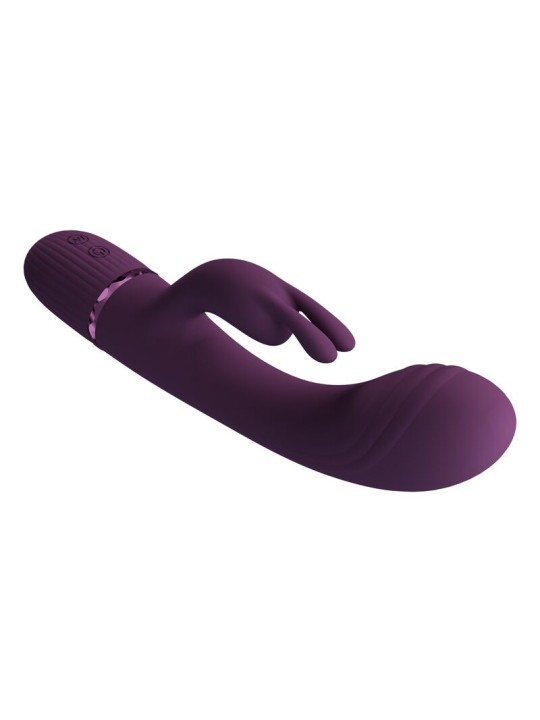 PRETTY LOVE - ROCCO WIEDERAUFLADBARER HASENVIBRATOR MIT 10 FUNKTIONEN,
