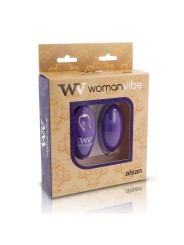 WOMANVIBE - ALSAN EGG REMOTE CONTROL SILIKON LILA