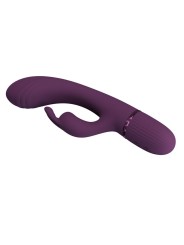 PRETTY LOVE - ROCCO VIBRATEUR LAPIN RECHARGEABLE 10 FONCTIONS VIOLET