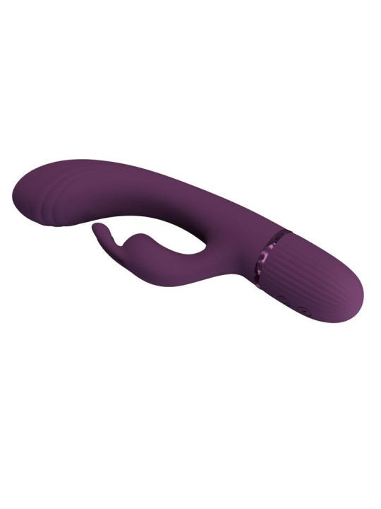 PRETTY LOVE - ROCCO VIBRATORE A FORMA DI CONIGLIO RICARICABILE 10 FUNZ