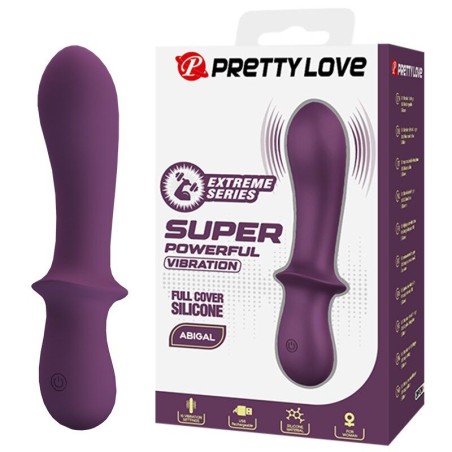 PRETTY LOVE - VIBRATORE RICARICABILE ABIGAIL 10 FUNZIONI VIOLA