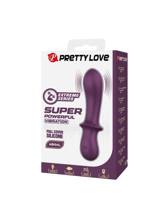 PRETTY LOVE - ABIGAIL RECHARGEABLE VIBRATOR 10 FUNCTIONS PURPLE