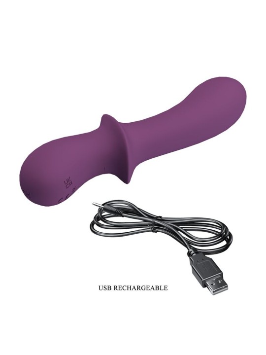 PRETTY LOVE - ABIGAIL RECHARGEABLE VIBRATOR 10 FUNCTIONS PURPLE