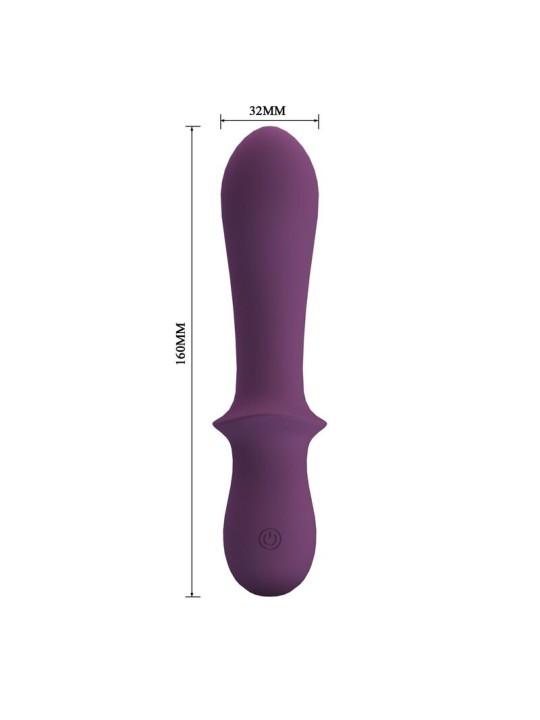 PRETTY LOVE - VIBRATORE RICARICABILE ABIGAIL 10 FUNZIONI VIOLA