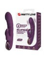 PRETTY LOVE - VIBRATORE A FORMA DI CONIGLIO RICARICABILE HARPER, 10 FU