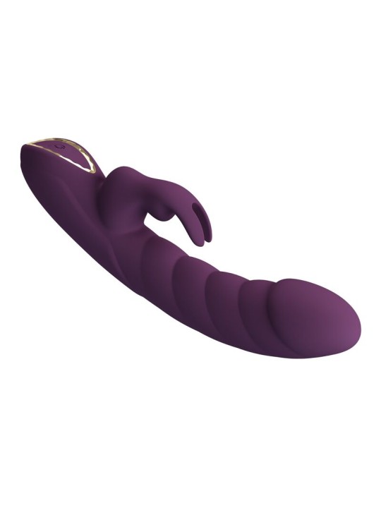 PRETTY LOVE - VIBRATORE A FORMA DI CONIGLIO RICARICABILE HARPER, 10 FU