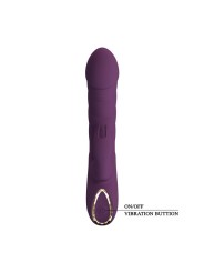 PRETTY LOVE - VIBRATORE A FORMA DI CONIGLIO RICARICABILE HARPER, 10 FU