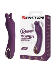 PRETTY LOVE - LUNAO RECHARGEABLE VIBRATOR 10 FUNCTIONS PURPLE