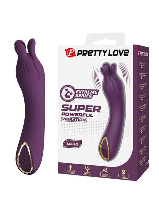 PRETTY LOVE - LUNAO WIEDERAUFLADBARER VIBRATOR MIT 10 FUNKTIONEN, LILA