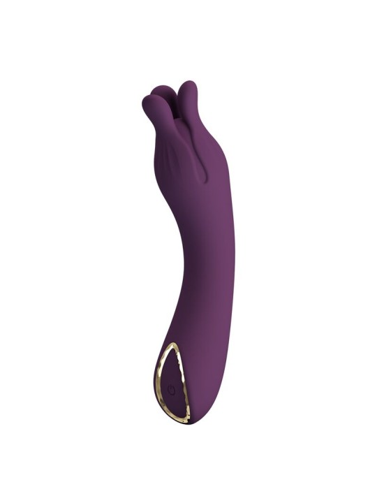 PRETTY LOVE - LUNAO WIEDERAUFLADBARER VIBRATOR MIT 10 FUNKTIONEN, LILA
