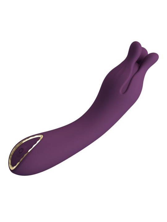 PRETTY LOVE - VIBRADOR RECARREGÁVEL LUNAO COM 10 FUNÇÕES ROXO