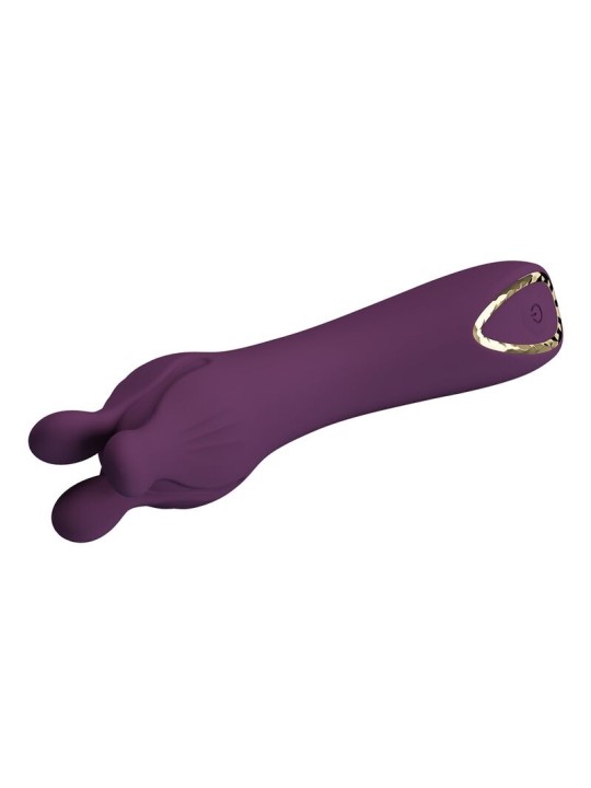 PRETTY LOVE - LUNAO RECHARGEABLE VIBRATOR 10 FUNCTIONS PURPLE