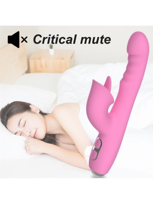 NALONE - T-MAY MAGIC STICK VIBRATOR KONIJN - ROZE