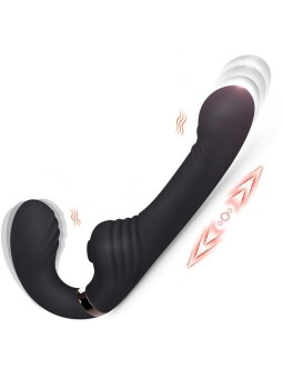 NALONE - ALLOW DUAL VIBE WITH ROTATION AND THRUSTING BLACK