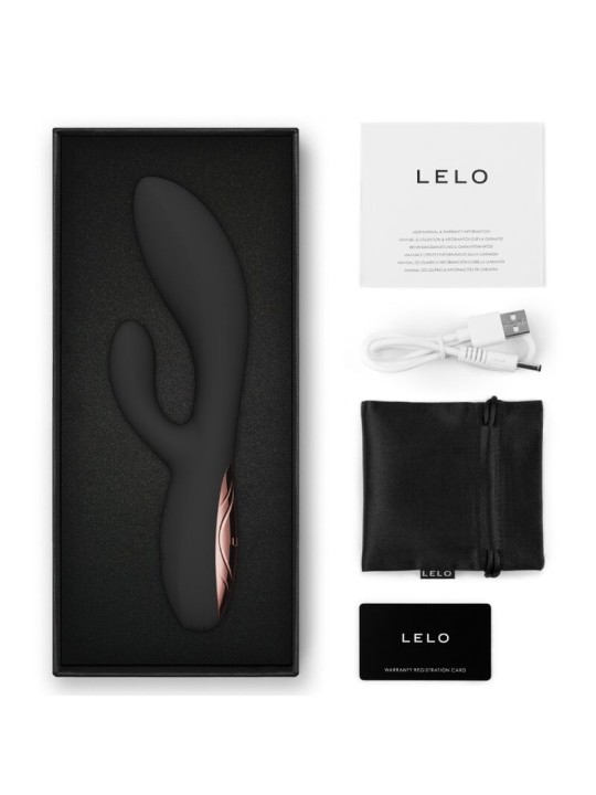 LELO - INA THRUST RABBIT TRUSTVIBRATOR ZWART