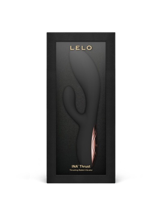 LELO - INA THRUST RABBIT STOSSVIBRATOR SCHWARZ