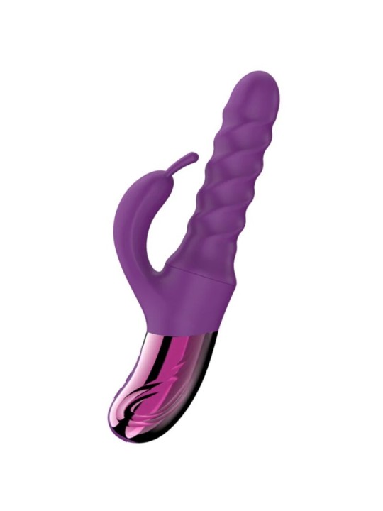 SHE.E.O - VIBRADOR REDEMOINHO COELHO ROXO