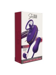SHE.E.O - STRUMENTO DI ASPIRAZIONE CLITORIDEA CON EFFETTO LECCHIO E ST