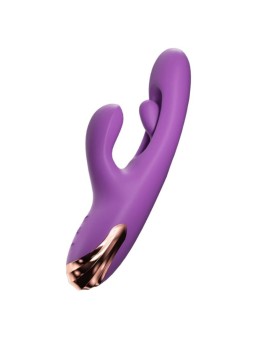 SHE.E.O - VIBRADOR RABBIT PUNTO G CON MOVIMIENTO DIGITAL MORADO