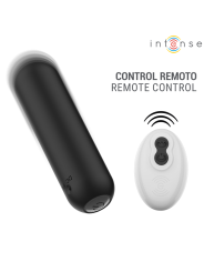 INTENSE - JUDY RECHARGEABLE VIBRATING BULLET WITH REMOTE CONTROL BLACK