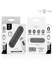 INTENSE - JUDY VIBRANT RECHARGEABLE AVEC TÉLÉCOMMANDE NOIR