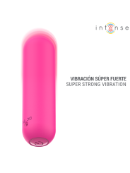 INTENSE - JUDY RECHARGEABLE VIBRATING BULLET WITH REMOTE CONTROL PINK