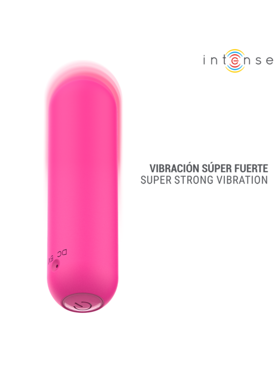 INTENSE - JUDY BALA VIBRADORA RECARGABLE CON CONTROL REMOTO ROSA