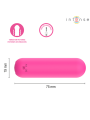 INTENSE - JUDY BALA VIBRADORA RECARGABLE CON CONTROL REMOTO ROSA