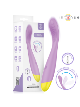 INTENSE - LUCCA STIMOLATORE DEL PUNTO G FLESSIBILE RICARICABILE TRAMIT