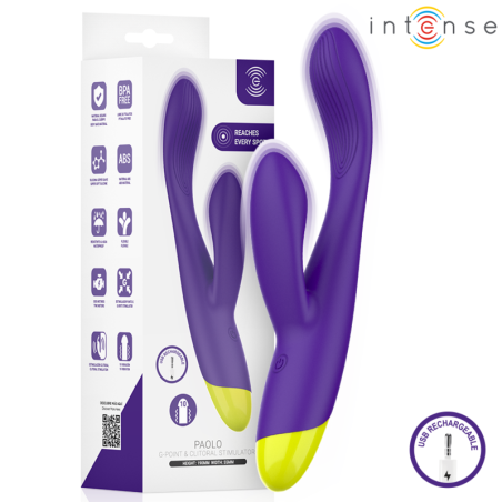 INTENSE - PAOLO WIEDERAUFLADBARER KANINCHENSTIMULATOR FÜR G-PUNKT UND 
