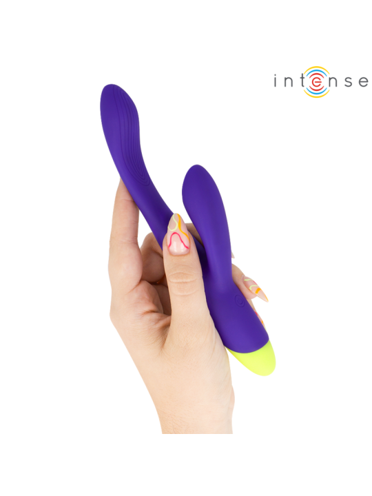 INTENSE - PAOLO ESTIMULADOR RABBIT RECARGABLE PARA PUNTO G Y CLÍTORIS