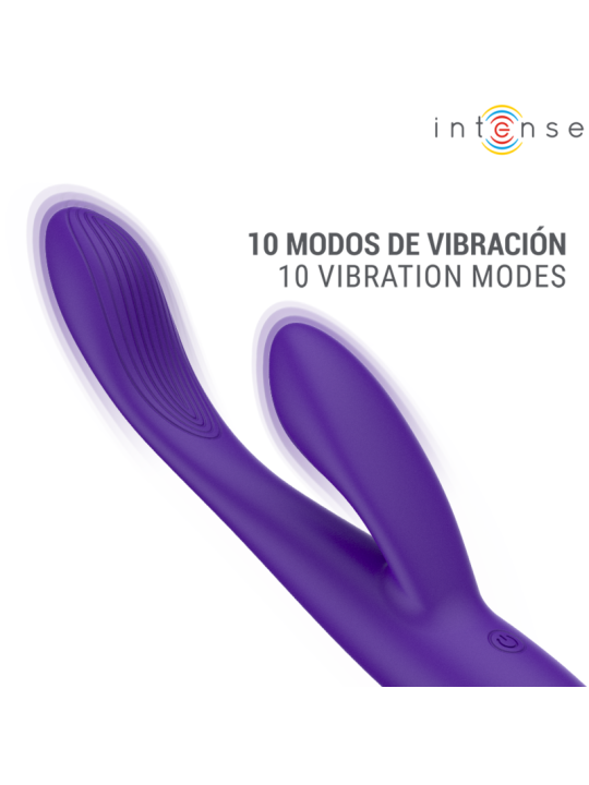 INTENSE - PAOLO OPLAADBARE KONIJNSTIMULATOR VOOR G-SPOT EN CLITORIS
