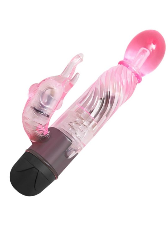 BAILE - GIVE YOU A KIND OF LOVER VIBRATOR WITH PINK RABBIT 10 MODES